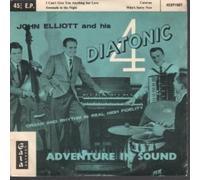 Elliott, John - Elliott, John Adventure In Sound EP Gala 45XP1007 EX/EX 1950s as John Elliott & His Diatonic Four, picture sleeve