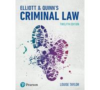 Elliott & Quinn's Criminal Law