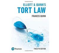 Elliott & Quinn's Tort Law