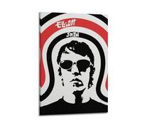 Elliott Smith - Impression sur toile pour album photo de 8, décoration murale moderne pour salon, chambre à coucher, 50 x 75 cm, style cadre