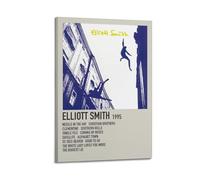 Elliott Smith Toile murale pour salon, chambre à coucher, 60 x 90 cm, cadre
