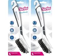Elliott - Sorbo Smart Brosse, Gris, 6 x 10 x 26 cm (Lot de 2)