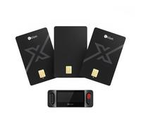 ELLIPAL X Card Crypto Wallet Lot de 3 - Portefeuille froid pour Bitcoin, Ethereum, XRP, NFT et plus de 10 000 jetons - Portefeuille matériel NFC pour stockage à froid