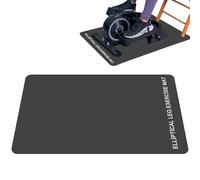 Ellipse - Tapis d'entraînement antidérapant pour les exercices des jambes - Protection du sol - Ce tapis d'exercice ne rouille pas sous le bureau