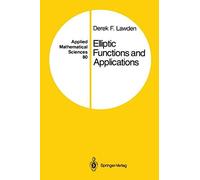 Elliptic Functions And Applications