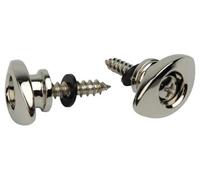 D'Addario Elliptical End Pins Chrome