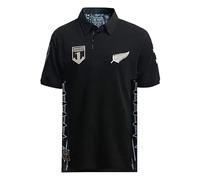 Ellis 1871 Rugby Polo Jonah Lomu 1999, Noir , 3XL