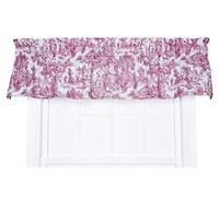 Ellis Curtain Victoria Park Rideau de fenêtre sur Mesure en Toile Rouge
