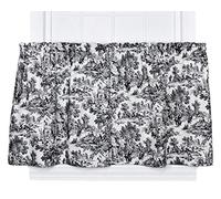 Ellis Curtain Victoria Park Rideaux sur Mesure en Toile Noir 172,7 x 61 cm