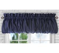 Ellis Rideau Stacey Ballon Volant, Bleu Marine, Balloon Valance