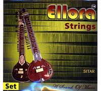 Ellora Ensemble complet de cordes Sitar et Tarabh sympathique 7+13 German Roselu