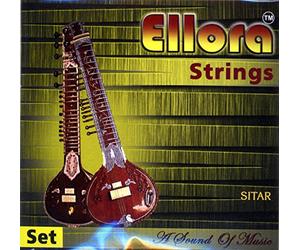 Ellora Ensemble complet de cordes Sitar et Tarabh sympathique 7+13 German Roselu