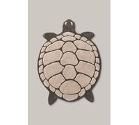 Ellos Home Tapis de Bain Lazy en Forme de Tortue, Collection Staycation, décoration pour la Salle de Bain, Coton Durable, certifié Oeko-TEX® Standard 100, Rose, 75 x 98 cm