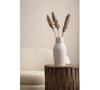 Ellos Home Vase crème, Hauteur : 34,5 cm, Couleur : Blanc