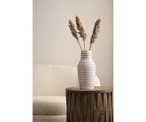Ellos Home Vase crème, Hauteur : 34,5 cm, Couleur : Blanc