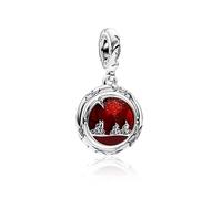 Ellxen Pendentifs à breloques pour Stranger Things, bracelets à breloques cadeaux pour femme, compatibles avec tous les styles de bracelets à breloques, Plastique