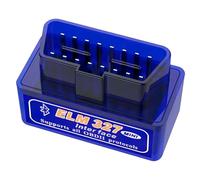 Elm 327 OBD2 Bluetooth OBD2 Mini Scanner OBD2 Bluetooth V2.1, Elm 327 Diagnostic Tools Engine System OBD-II for Android, iOS and Windows,for Petrol and Diesel Cars