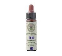 Elm n° 11 Fleur de Bach farmaflor - 1 Flacon Comtpe Gouttes 10ml - Made in Italy