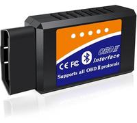 ELM327 OBD 2 Bluetooth - Diagnostic OBDII Auto Universel 2025 | Lisez & Effacez Les Codes Erreurs en 4 Min | Compatible Tous Véhicules, Android & iOS | Valise OBDII