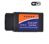 ELM327 V1.5 Bluetooth- Wifi- USB en option Supports de protocoles OBDII outil de Diagnostic Scanner Auto OBD2 elm 327 - Type WiFi