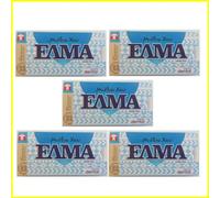 ELMA gomme à mâcher grecque SugarFree DENTAL avec le mastic de résine de Chios naturel et l'huile de mastiha - 5 x 10-Packs