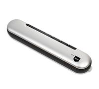 ELMA Machine Sous Vide Alimentaire V Go, Appareil de Mise Sous Vide Domestique Portable pour Emballer des Aliments | Barre de Soudure 30 cm, 37,6 x 7,8 x 5,8 cm | Avec Accessoires et Rouleau de Sacs