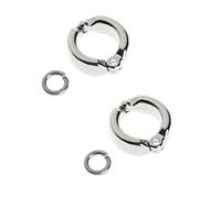 ELMAIN Lot de 2 anneaux pour pattes de perroquet - 14,5 mm