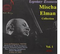 Elmam Mischa Elman Collection Vol. 1 (Ormandy, Dorati, Monteux) (CD) Album