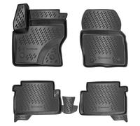 Elmasline Set de Tapis en Caoutchouc Design 3D pour Ford KUGA 2 (II) 2012-2019 | Tapis de Voiture en Caoutchouc avec Bords Extra Hauts | Accessoires Auto