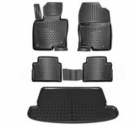 ELMASLINE Tapis de Sol en Caoutchouc 3D + bac de Coffre pour Mazda CX-5 2017-2026