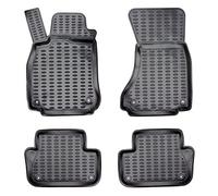 ELMASLINE 3D Tapis de Sol pour BMW Série 1 (E87) 2003-2013 | Tapis de Voiture en Caoutchouc avec Bords Extra Hauts | Accessoires Auto | Bord de 5 cm