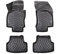 ELMASLINE 3D Tapis de Sol pour BMW Série 3 E46 (1998-2007) | Tapis de Voiture en Caoutchouc avec Bords Extra Hauts | Accessoires Auto
