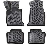 ELMASLINE 3D Tapis de Sol pour BMW Série 3 F30 (2012-2019) | Tapis de Voiture en Caoutchouc avec Bords Extra Hauts | Accessoires Auto