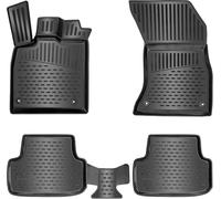 ELMASLINE 3D Tapis de Sol pour BMW X3 (E83) (2003-2010) | Tapis de Voiture en Caoutchouc avec Bords Extra Hauts | Accessoires Auto