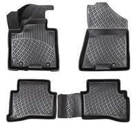 ELMASLINE 3D Tapis de Sol pour KIA SPORTAGE 4 IV 2015-2021 | Tapis de Voiture en Caoutchouc avec Bords Extra Hauts | Accessoires Auto