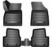ELMASLINE 3D Tapis de Sol pour Opel Astra K (2015-2021) | Tapis de Voiture en Caoutchouc avec Bords Extra Hauts | Accessoires Auto