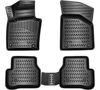 ELMASLINE 3D Tapis de Sol pour VW Passat B7 2010-2015 | Tapis de Voiture en Caoutchouc avec Bords Extra Hauts | Accessoires Auto