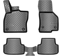 ELMASLINE 3D Tapis de Sol pour VW Passat B8 2014-2024 | Tapez : 3G | Tapis de Voiture en Caoutchouc avec Bords Extra Hauts | Accessoires Auto