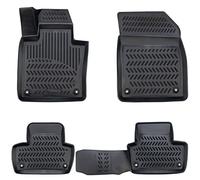 ELMASLINE Lot de Tapis en Caoutchouc Design 3D pour Dacia Duster 2010-2017 | 4x4 (Traction intégrale) | Tapis de Voiture en Caoutchouc avec Bords Extra Hauts | Accessoires Auto