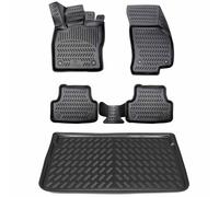 ELMASLINE Set 3D Tapis Caoutchouc + Bac Coffre Pour Opel COMBO E 2018 5 places