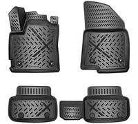 ELMASLINE - Tapis 3D en caoutchouc pour Dacia Jogger à partir de 2022 - Tapis de sol à bord haut - Accessoires