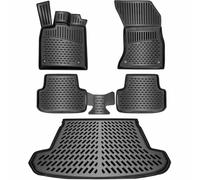 ELMASLINE Tapis Caoutchouc + Bac Coffre 4 Pièces HYUNDAI TUCSON 3 III 2015
