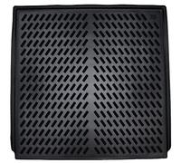 ELMASLINE Tapis de coffre en caoutchouc 3D pour VW ID.Buzz 2022-2026 (Plancher de chargement supérieur) pour Flexboard | ID Buzz | Bac de Coffre en Caoutchouc avec bords extra hauts | Accessoires Auto