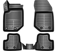 ELMASLINE Tapis en caoutchouc 3D pour Jeep Avenger 2023-2025 | Essence | Ensemble de tapis avec bord haut - Accessoires