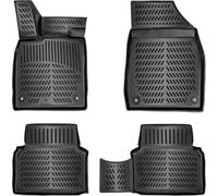 ELMASLINE Tappetini in Gomma 3D per Dacia Duster 3 2024-2025 | E-Tech Full Hybrid/ECO-G | Non compatibile Con Mild-Hybrid | Accessori tappetini Bordo Alto