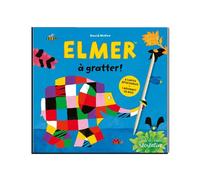 Elmer à gratter ! - David McKee - Ecole Des Loisirs - broché - Document jeunesse