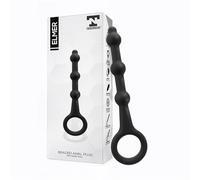 ELMER PLUG ANAL CON ARO DE FÁCIL EXTRACCIÃ“N SILICONA NEGRO