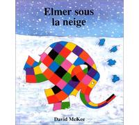 Elmer sous la neige