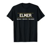 ELMER - the Man the Myth the LEGEND | Mens Boys Name - Funny T-Shirt