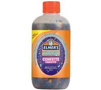 Elmer’s slime Confetti Activateur | Activateur de slime avec colle Liquide magique | Flacon de 245 g | Excellent pour faire du slime confettis